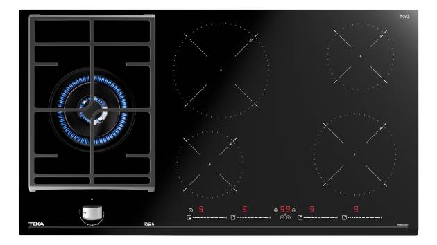 Parrilla Inducción 90 cm Teka JZC 95314 ABB BK Vitrocerámico Negro 01 - ALKIA